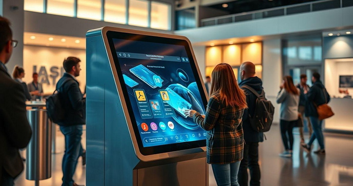 Totem interativo touch screen: a solução moderna para engajamento e informação